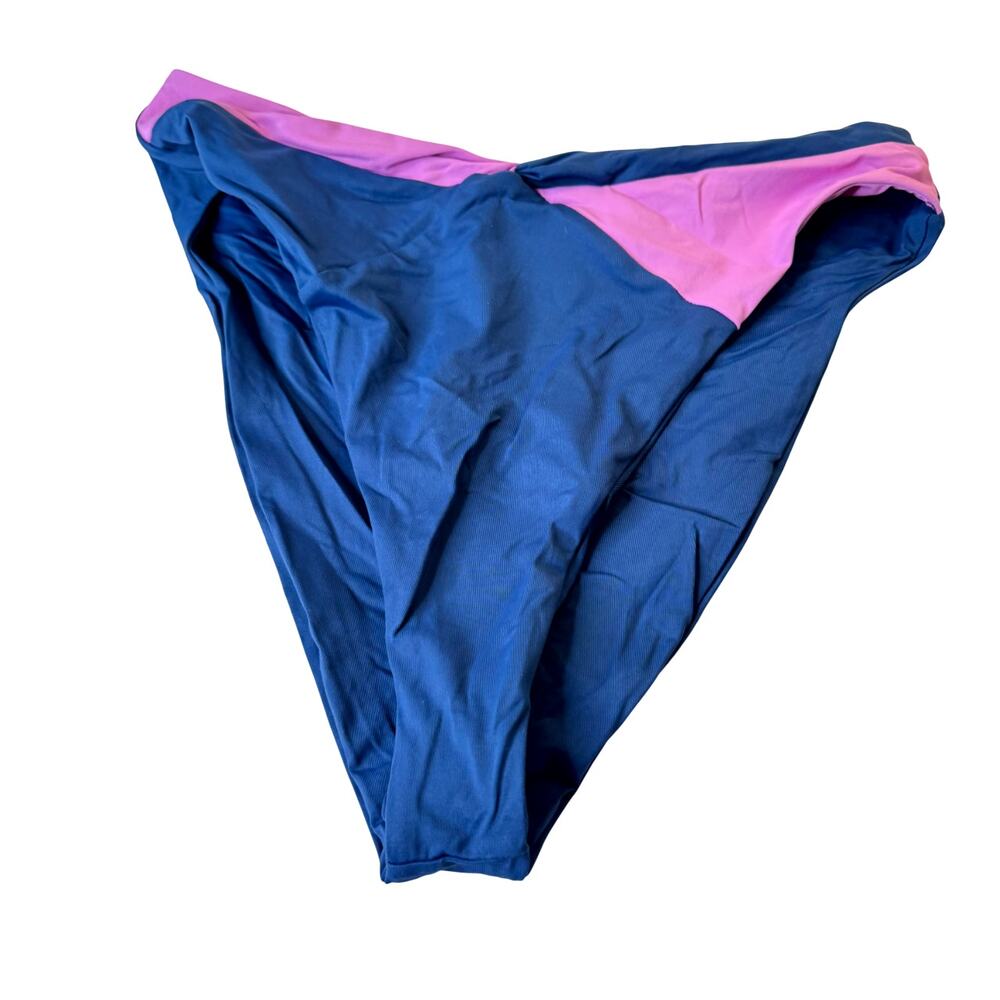 L*Space Nancy Lee Bitsy Bottoms in Blue Pink NWOT Size XL - Picture 2 of 6